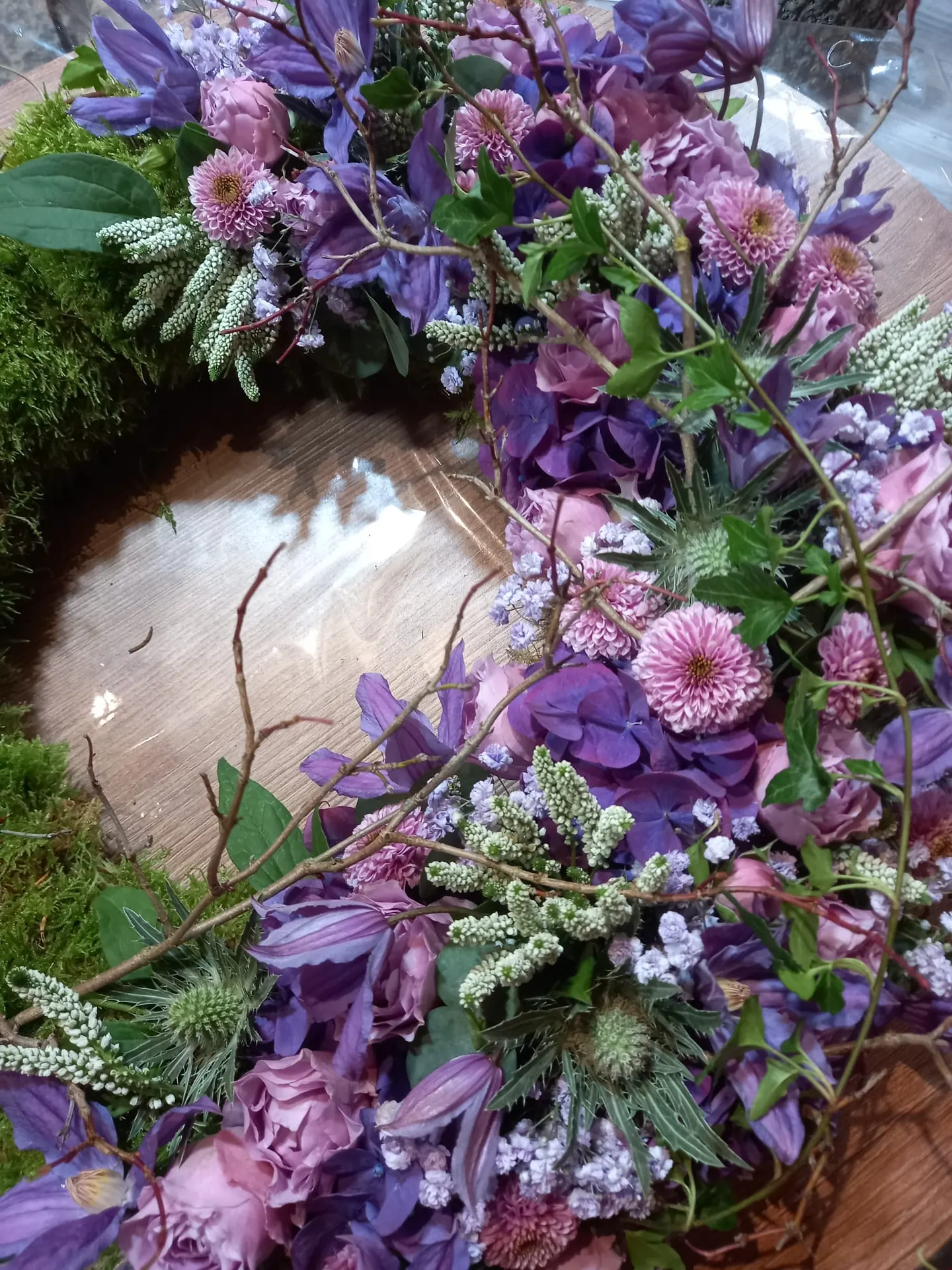 Composition florale pour événement - mariage, baptême, communion, deuil