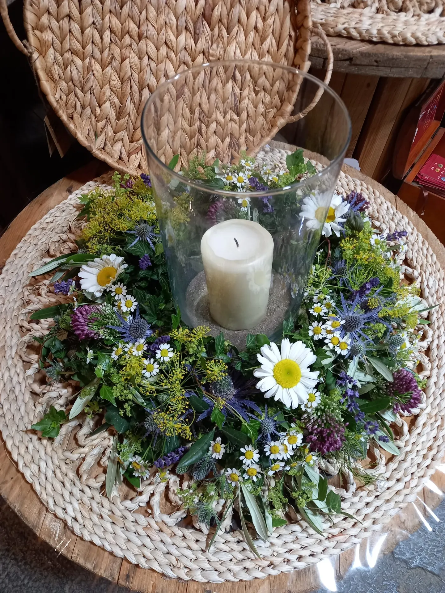 Composition florale pour événement - mariage, baptême, communion, deuil